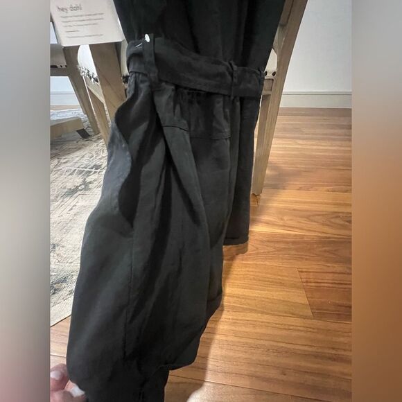 Bella Dahl Black Button-up Romper size Small NWT - Picture 9 of 11